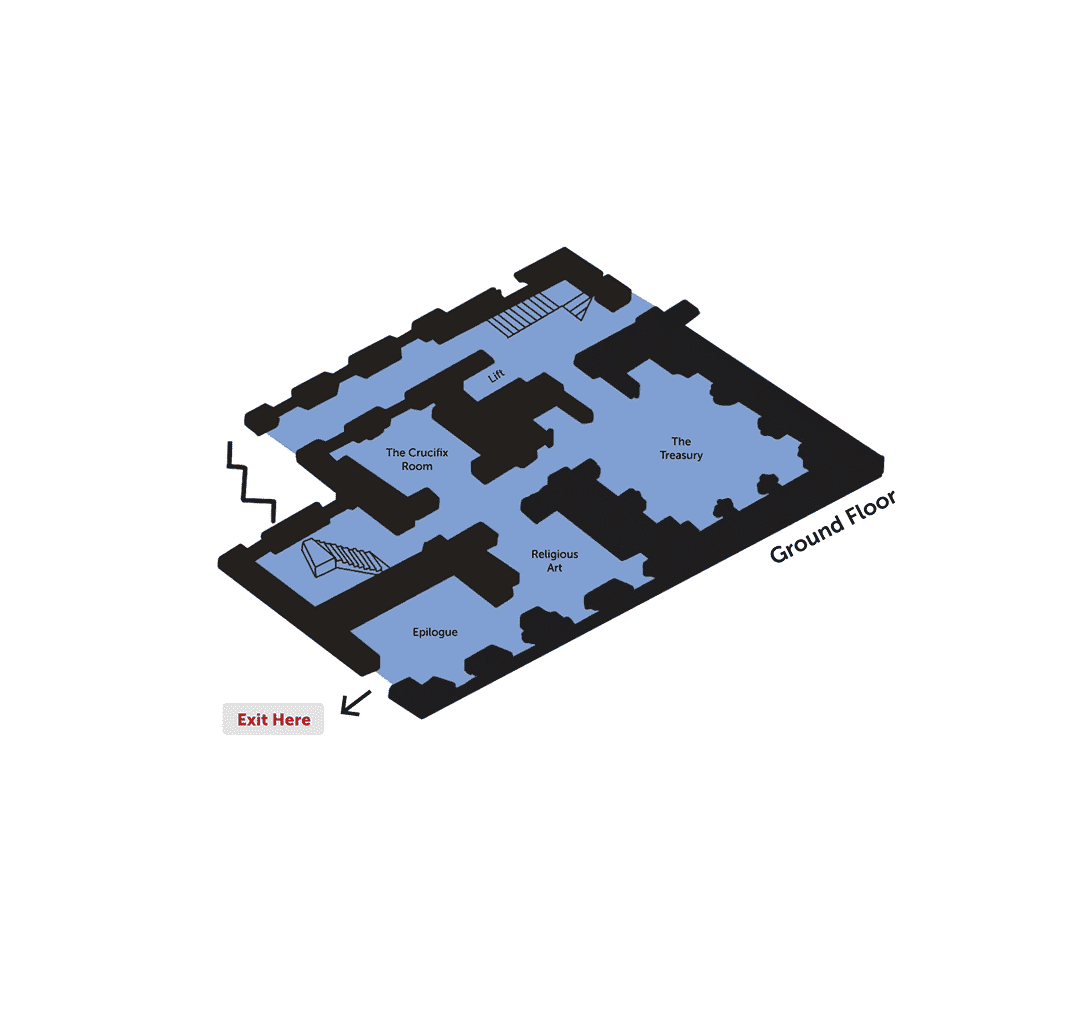 Map of ground floor