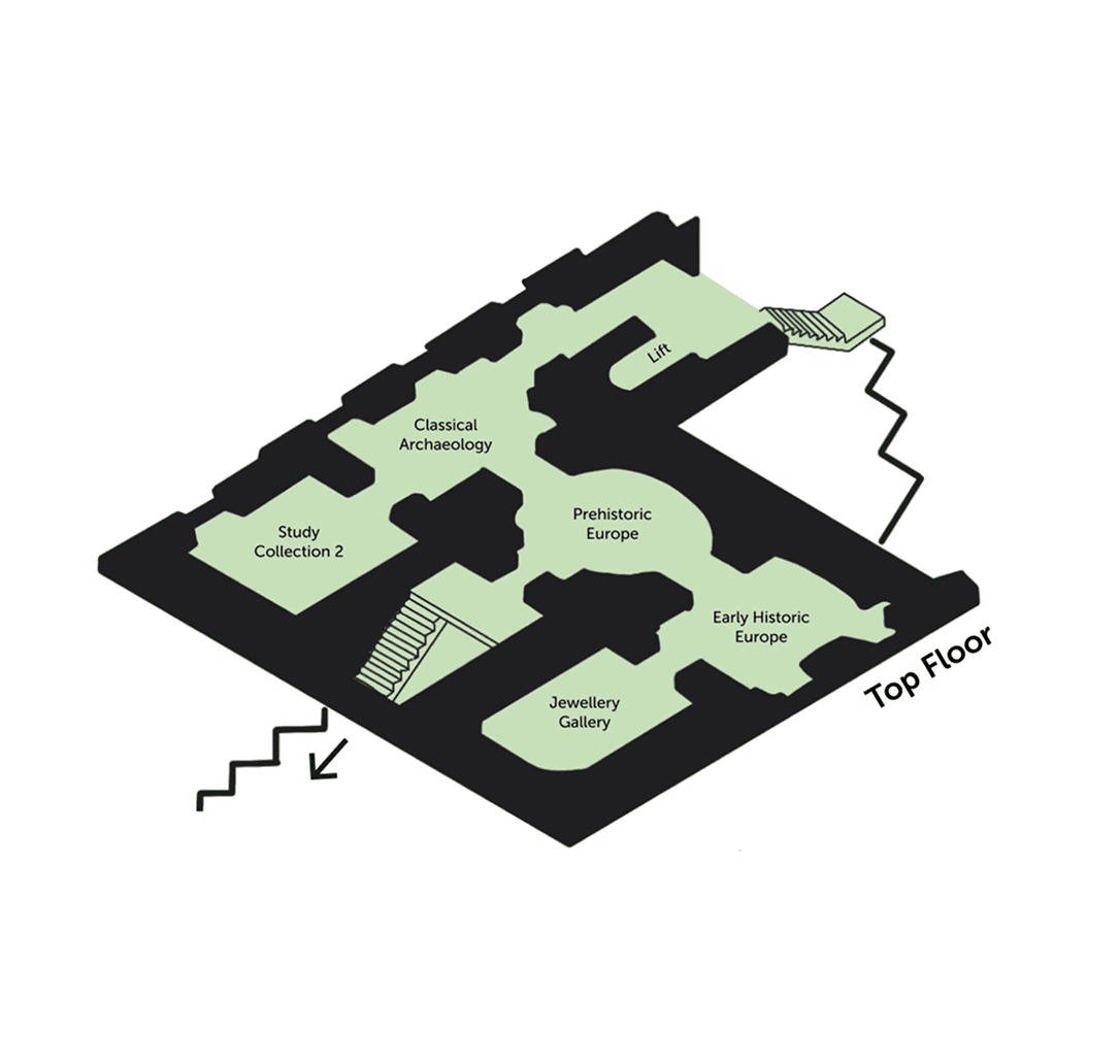 Map of top floor